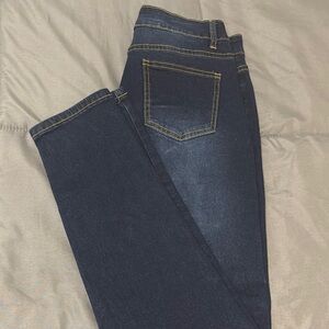 Dark Blue Denim Jeans